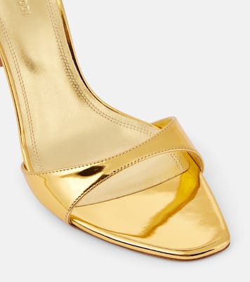 Sandalias Agnese 95 de piel | Amina Muaddi