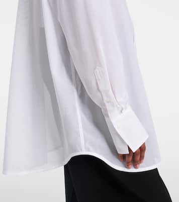 Camicia oversize in voile di cotone | Toteme
