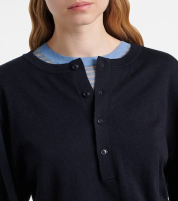 Camicia N°370 Herman in cotone e cashmere | Extreme Cashmere