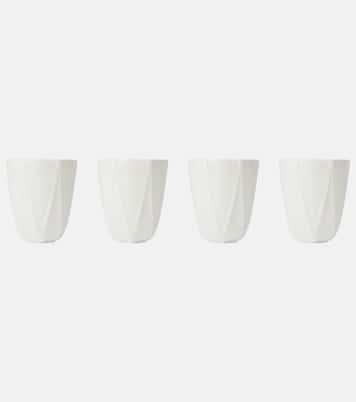 Folio set of 4 bone china vessels | Zaha Hadid Design