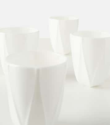 Folio set of 4 bone china vessels | Zaha Hadid Design