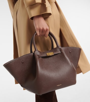 Cabas New York Midi en daim | DeMellier