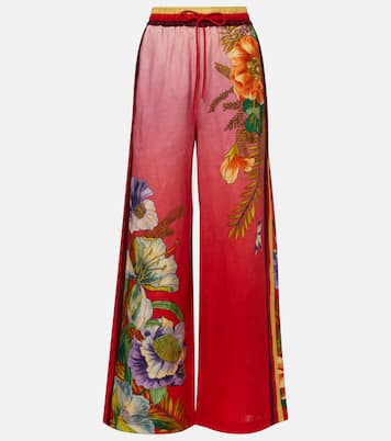 Inez ombré linen wide-leg pants | Alémais