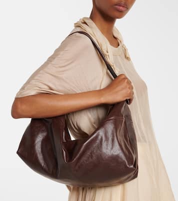 Berlingot leather shoulder bag | Lemaire