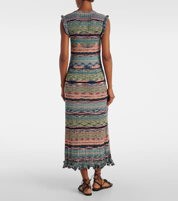 Abito midi Ajak in maglia a coste | Ulla Johnson