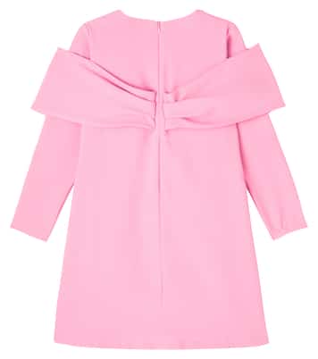 Bow-detail crêpe dress | Patachou