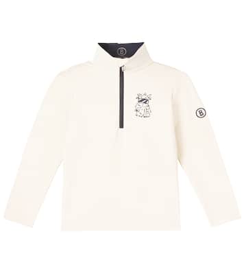 Benno printed half-zip technical top | Bogner Kids