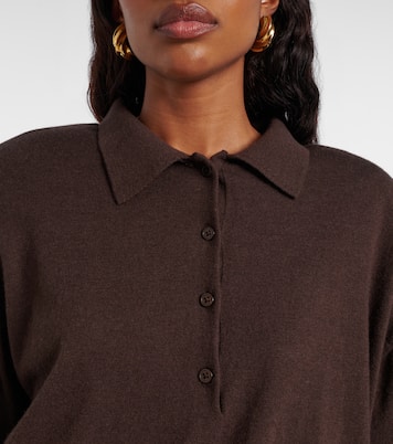 Croydon wool-blend polo sweater | The Frankie Shop