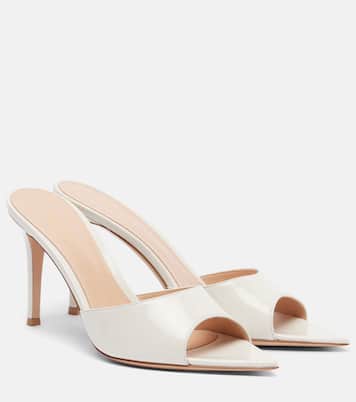 Mules Elle 85 en cuir verni | Gianvito Rossi