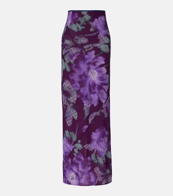 Jupe longue à fleurs | Dries Van Noten