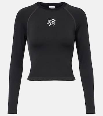 x On top acanalado de jersey | Loewe