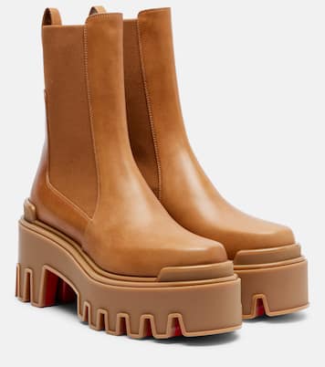 Marchacroche leather Chelsea boots | Christian Louboutin