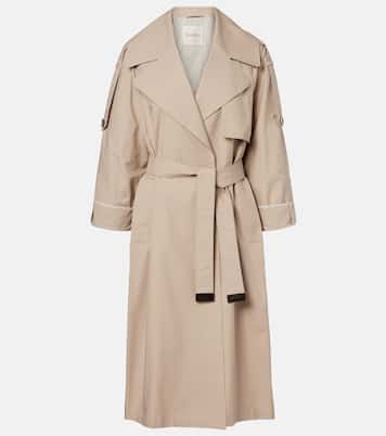 Cotton-blend gabardine trench coat | Max Mara