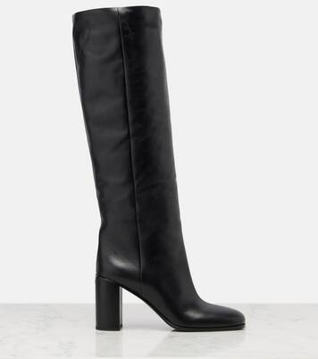 85 leather knee-high boots | Prada