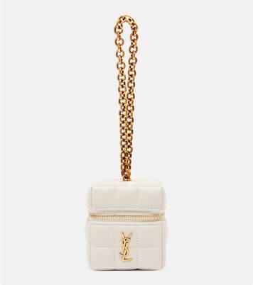 Cassandre Carré Mini leather box bag  | Saint Laurent
