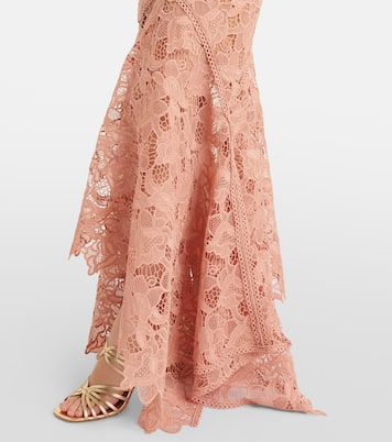 Cocktailkleid Kalissa aus Guipure-Spitze | Costarellos