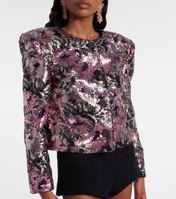 Sequined jacket | Self-Portrait