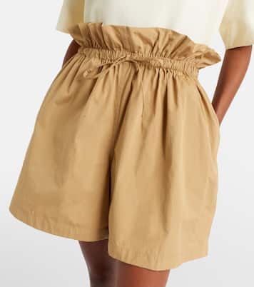 Cotton poplin shorts | Jil Sander