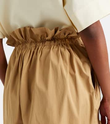 Cotton poplin shorts | Jil Sander