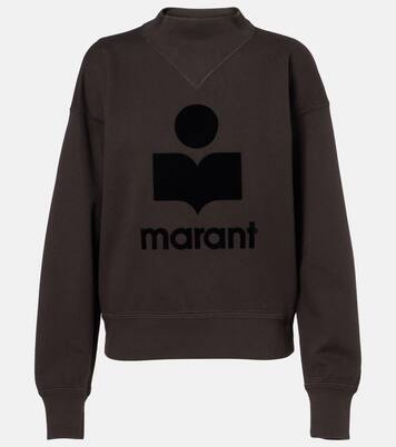 Moby logo cotton-blend sweatshirt | Marant Etoile