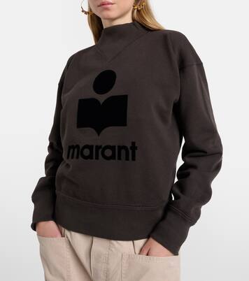 Moby logo cotton-blend sweatshirt | Marant Etoile