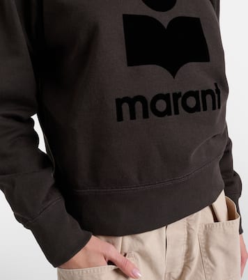 Moby logo cotton-blend sweatshirt | Marant Etoile