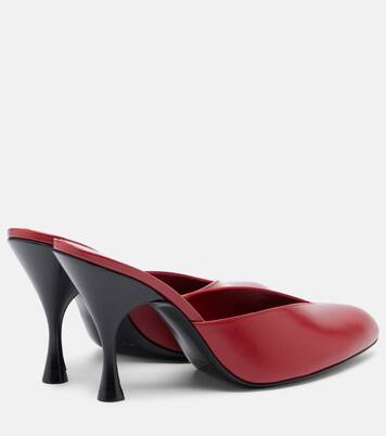 Sitting Pretty leather mules | Herbert Levine
