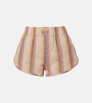 Melinea striped cotton shorts | Isabel Marant