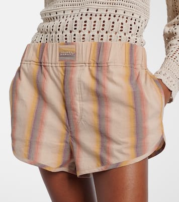 Melinea striped cotton shorts | Isabel Marant