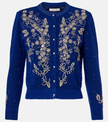Embellished floral cardigan | Jacques Wei