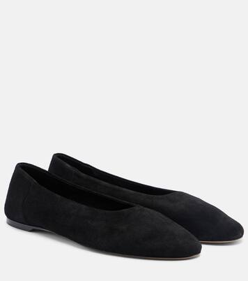 Suede ballet flats | Toteme