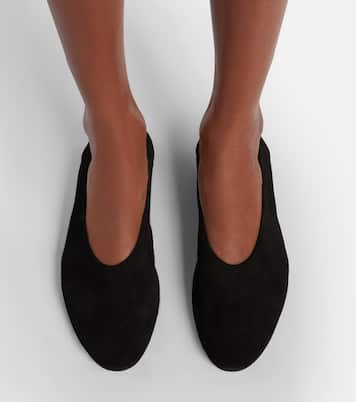Suede ballet flats | Toteme