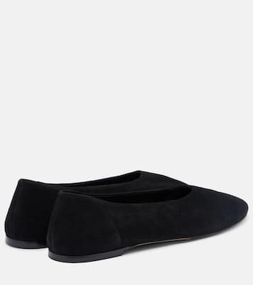 Suede ballet flats | Toteme