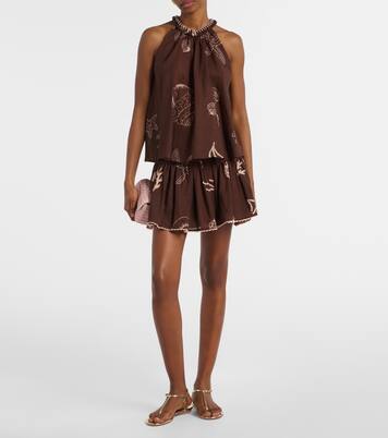 تنورة قصيرة من القطن Colleen | Poupette St Barth