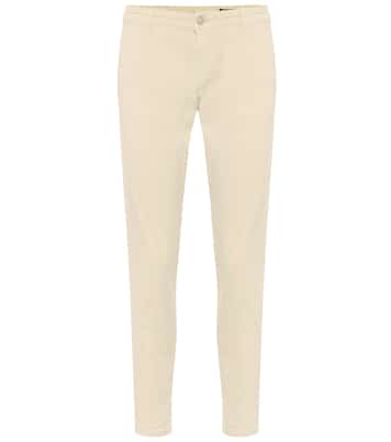Caden stretch-cotton cropped pants | AG Jeans
