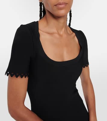Vienne stretch-jersey minidress | Alaïa