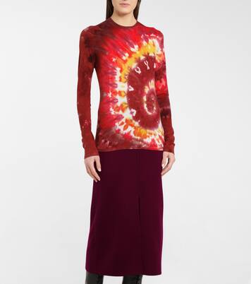 Jersey Miller de cachemir print tie-dye | Gabriela Hearst