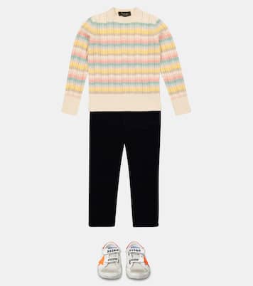 Vence striped cashmere sweater | Loro Piana Kids