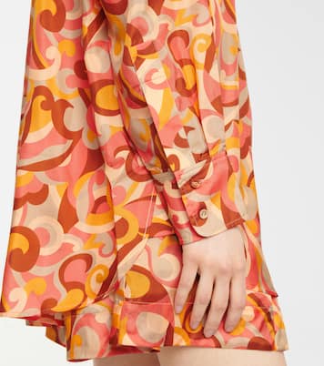 Blusa de seda estampada | Zimmermann