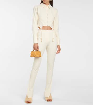Camisa cropped La Chemise Draio | Jacquemus