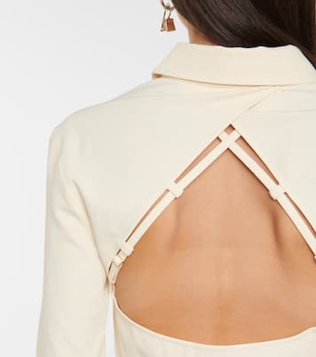 Camisa cropped La Chemise Draio | Jacquemus