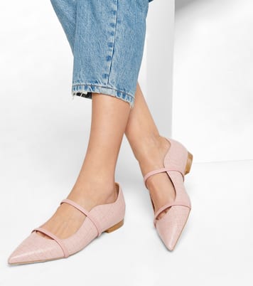 Ballerinas Maureen aus Leder | Malone Souliers