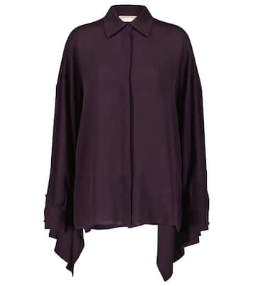Silk georgette shirt | Valentino