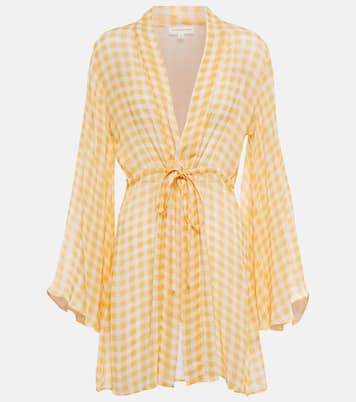Vestido corto de cuadros | Alexandra Miro