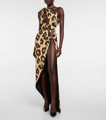 Bedrucktes Maxikleid | The Attico