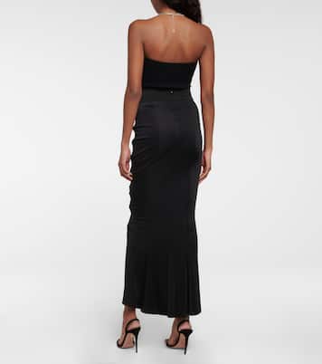 Falda midi Vertebrae con aberturas | Galvan