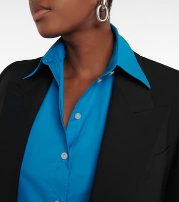 Camisa de popelín en mezcla de algodón | Acne Studios