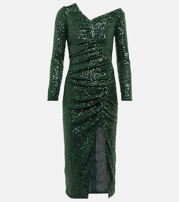 Midikleid mit Pailletten | Self-Portrait