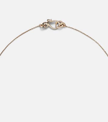 Collana Rêve Simple in oro 14kt con diamanti e perle | Sophie Bille Brahe
