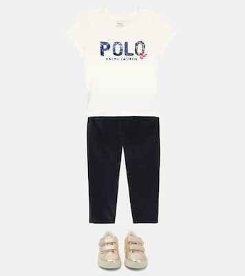 T-Shirt aus Baumwoll-Piqué | Polo Ralph Lauren Kids